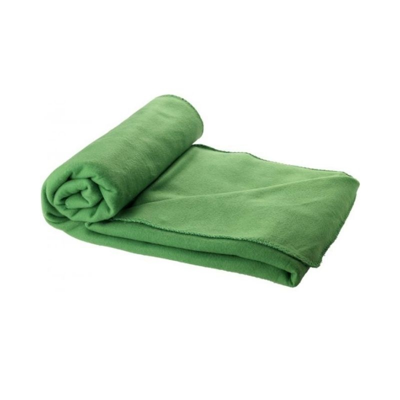 Лого трейд pекламные продукты фото: Плед Huggy в чехле, зеленый