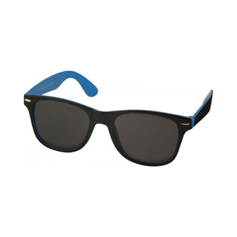 Лого трейд pекламные подарки фото: Sun Ray темные очки, синий