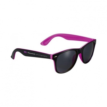 Лого трейд pекламные cувениры фото: Sun Ray темные очки, розовый