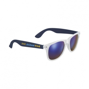 Логотрейд pекламные продукты картинка: Солнцезащитные очки Sun Ray Mirror, тёмно-синий