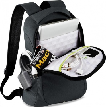Логотрейд pекламные продукты картинка: Рюкзак Power-Strech для ноутбука 15", темно-серый