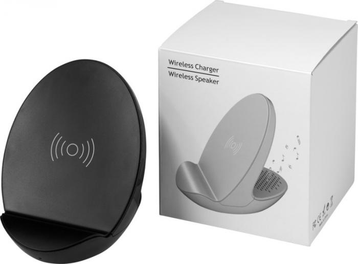 Логотрейд pекламные cувениры картинка: S10 Bluetooth® 3-function speaker, черный
