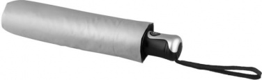 Логотрейд pекламные подарки картинка: Зонт Alex трехсекционный автоматический 21,5", серебро