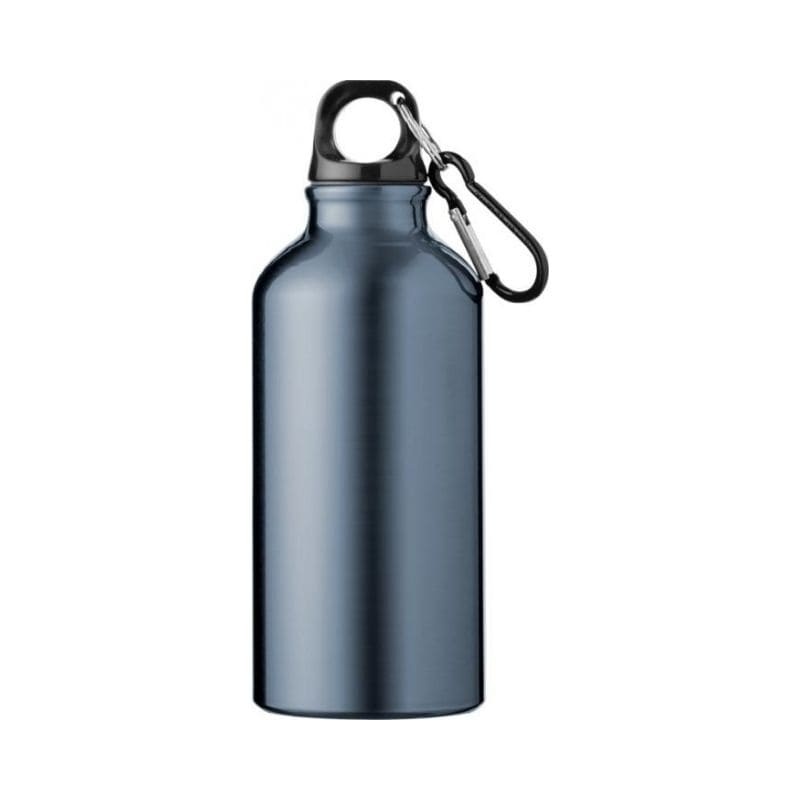 Логотрейд pекламные продукты картинка: #2 Бутылка для питья с карабином, темно-серый