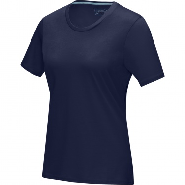 Лого трейд pекламные cувениры фото: Azurite short sleeve women’s organic t-shirt