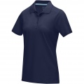 Graphite short sleeve women’s organic polo, Военно-морской