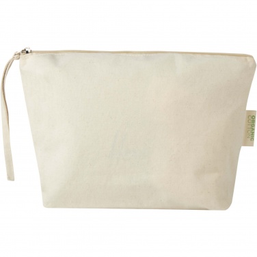 Лого трейд pекламные подарки фото: Orissa 180 g/m² organic large accessory pouch 3L