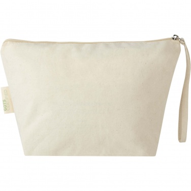 Лого трейд pекламные подарки фото: Orissa 180 g/m² organic large accessory pouch 3L