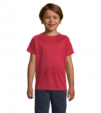 Логотрейд pекламные cувениры картинка: SPORTY KIDS T-SHIRT 140g