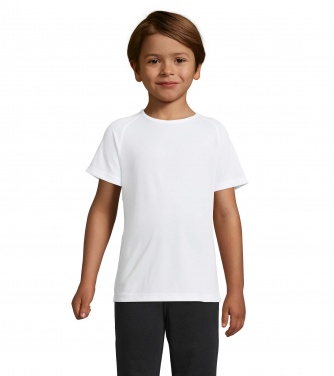 Логотрейд pекламные cувениры картинка: SPORTY KIDS T-SHIRT 140g