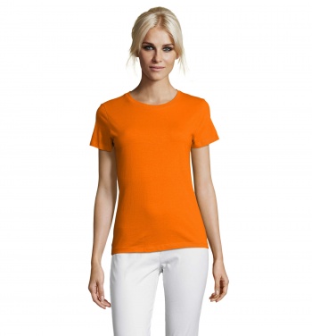 Логотрейд pекламные подарки картинка: REGENT WOMEN T-SHIRT 150g