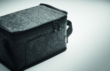 Логотрейд pекламные подарки картинка: RPET felt cooler bag