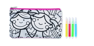 Логотрейд pекламные подарки картинка: Pencil case with markers