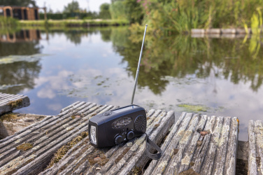 Логотрейд бизнес-подарки картинка: Аварийная радиостанция RescueWave RCS из переработанного пластика