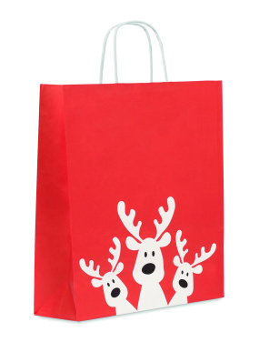 Логотрейд pекламные cувениры картинка: Gift paper bag large