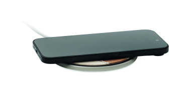 Логотрейд pекламные cувениры картинка: Cork wireless charger 15W