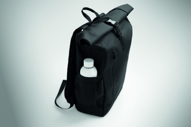 Логотрейд pекламные cувениры картинка: Rolltop laptop rucksack 600D