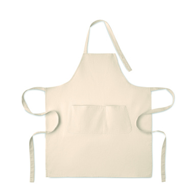 Лого трейд pекламные подарки фото: Organic cotton apron 240 gr/m²