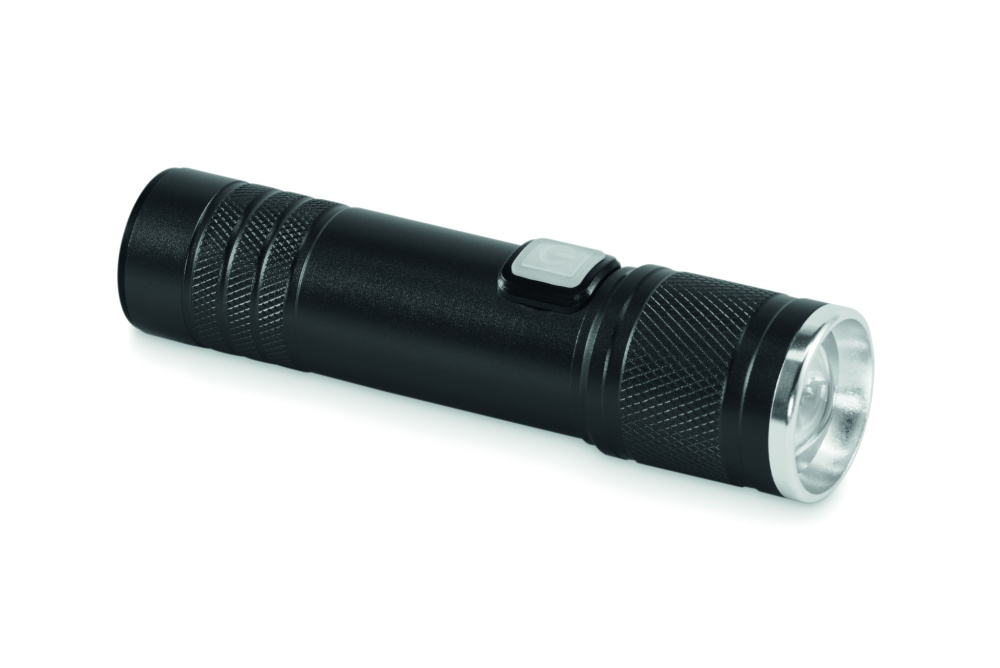 Лого трейд бизнес-подарки фото: Rechargeable COB light torch