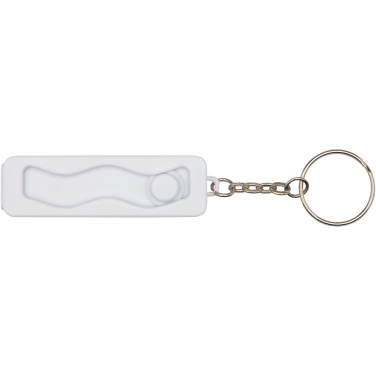 Логотрейд pекламные подарки картинка: Aggia подставка для телефона из бамбука с игрушкой-фиджетом из переработанного пластика