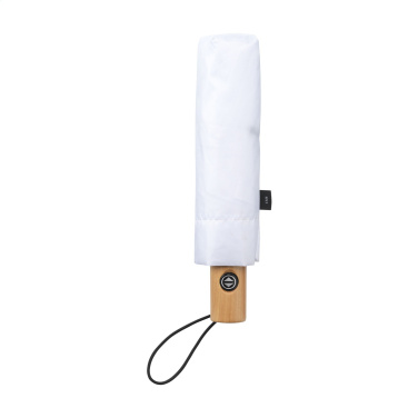 Логотрейд pекламные cувениры картинка: Складной зонт Michigan RCS RPET 21 дюйм