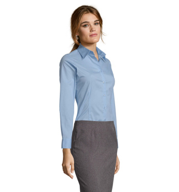 Логотрейд pекламные продукты картинка: EDEN women shirt 140g
