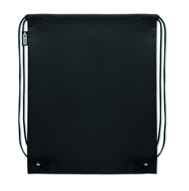 Лого трейд pекламные cувениры фото: Drawstring bag RPET non-woven