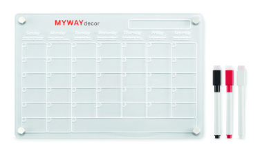 Логотрейд pекламные cувениры картинка: Magnetic acrylic planner