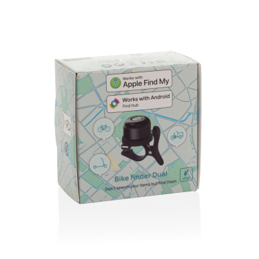 Лого трейд pекламные cувениры фото: Велосипедный звонок Dual RCS с функцией определения местоположения по всему миру.