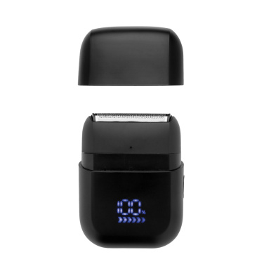 Логотрейд pекламные подарки картинка: Аккумуляторная дорожная бритва TrimBlade, степень защиты IPX7.