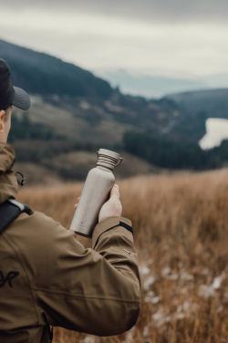 Логотрейд pекламные продукты картинка: титановая бутылка для воды Nordic Drift Trail объемом 600 мл