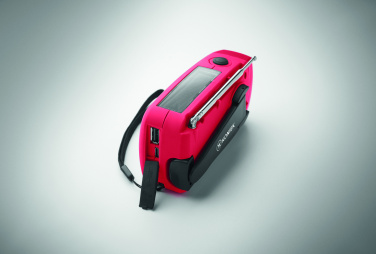 Лого трейд pекламные продукты фото: Portable radio SOS with LED torch