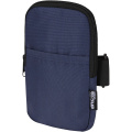 Чехол для бутылки Byron из материала, переработанного по стандарту GRS, Военно-морской