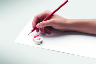 Логотрейд pекламные cувениры картинка: Christmas pencil with eraser