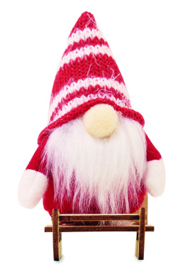 Лого трейд pекламные подарки фото: Gnome on wooden sleigh