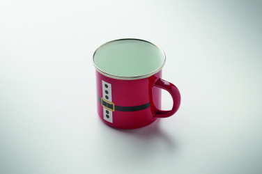 Лого трейд pекламные продукты фото: Santa enamel vintage mug 300ml