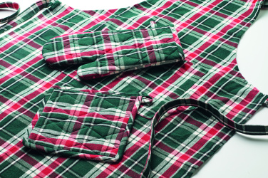 Лого трейд pекламные продукты фото: Chequered cotton kitchen set