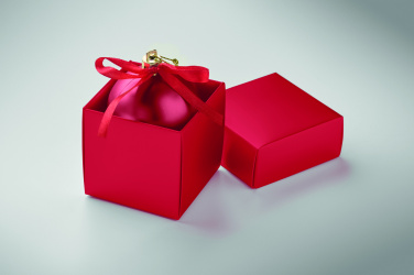 Логотрейд pекламные продукты картинка: Christmas bauble gift box