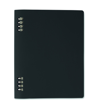 Логотрейд pекламные продукты картинка: A5 refillable PU notebook