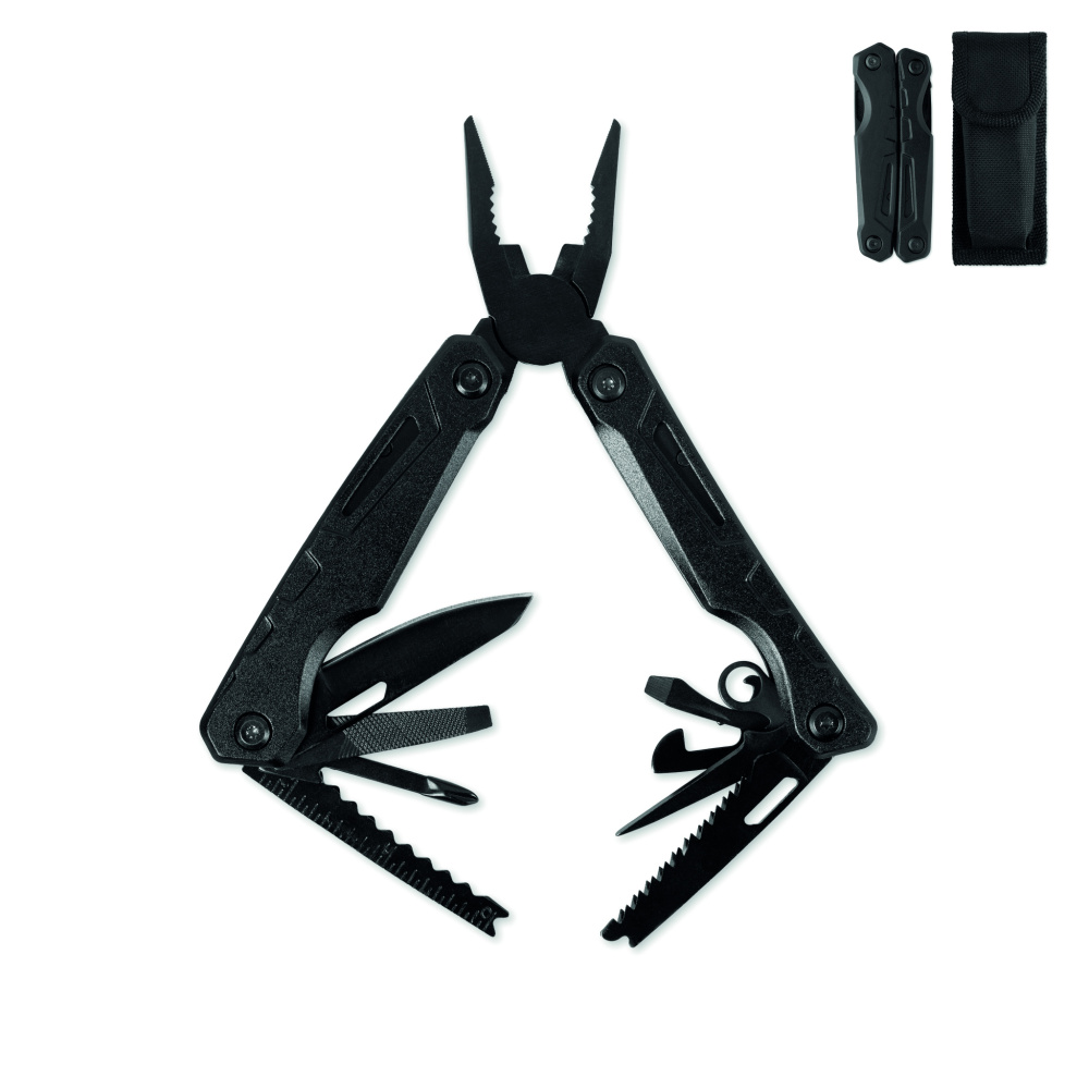 Логотрейд pекламные подарки картинка: 13-in-1 foldable multi-tool