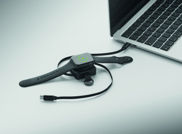 Логотрейд бизнес-подарки картинка: Retractable 100W USB-C cable