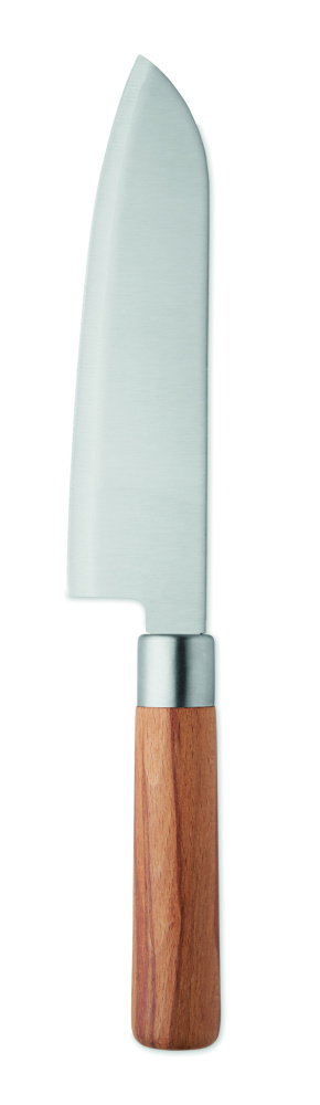 Лого трейд pекламные cувениры фото: Beech wood chef knife