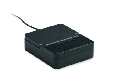 Логотрейд pекламные подарки картинка: Wireless speaker & charger 15W