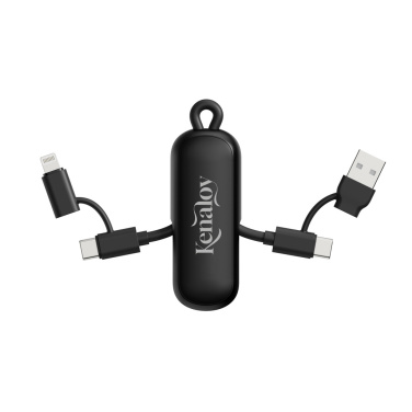 Лого трейд pекламные cувениры фото: Брелок-кабель Urban Vitamin Dublin 100W 4-в-1