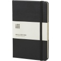 Moleskine Classic L inbunden anteckningsbok – blank, Helt svart