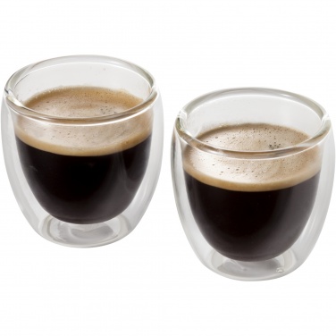 Logotrade kampanjprodukter bild: Boda 2-delars espressoset i glas