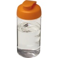 H2O Active® Bop 500 ml sportflaska med uppfällbart lock, Transparent / Orange