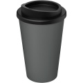 Americano® 350 ml återvunnen termosmugg, Grå / Solid svart