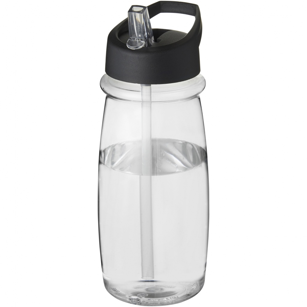 Logotrade profilreklam bild: H2O Active® Pulse 600 ml sportflaska med piplock