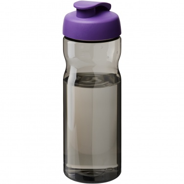 Logotrade reklamprodukter bild: H2O Active® Eco Base 650 ml sportflaska med uppfällbart lock